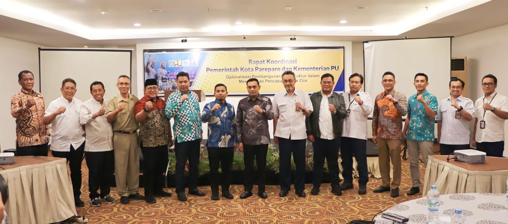 Wali Kota Tasming Hamid Perkuat Sinergi dengan Kementerian PU untuk Pembangunan Parepare