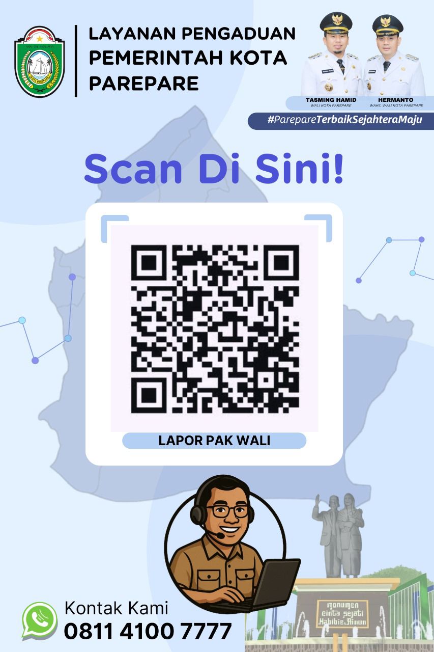 Wujudkan Pelayanan Responsif, Pemkot Parepare Hadirkan Inovasi Lapor Pak Wali
