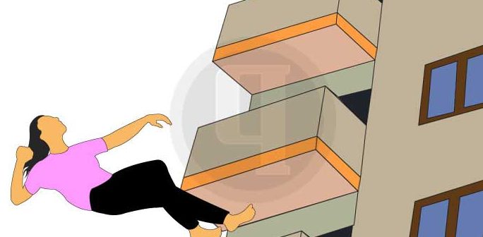 Loncat Dari Apartemen