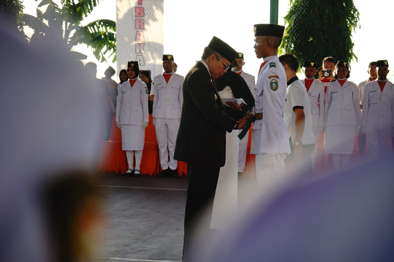 Walikota Parepare Kukuhkan Paskibaraka