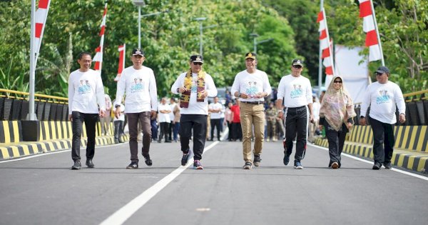 Dari Kembar Jadi Akbar, Makna Dibalik Perubahan Nama Jembatan yang Diresmikan Pj Gurbernur Sulsel di Parepare