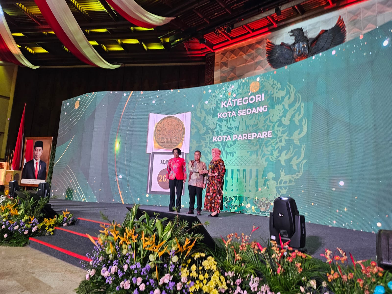Mantap! Kota Parepare Kembali Piala Anugerah Adipura yang ke-15