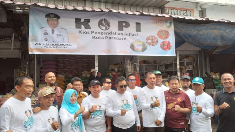 Parepare Terbaik Dalam Pengendalian Inflasi, Pj Gubernur Sulsel Banggakan Inovasi KOPI