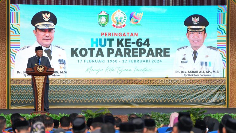 Pj Gubernur Dukung Akbar Ali Wujudkan Parepare jadi Kota Investasi