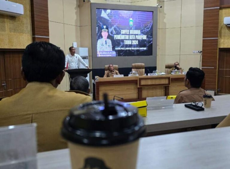 Coffee Morning Pemkot Parepare, Akbar Ali Terangkan Kinerja ASN