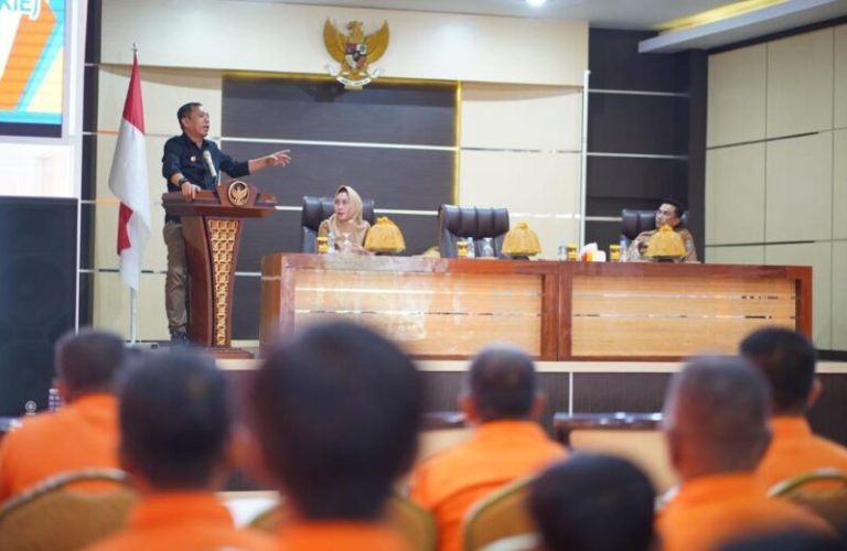 Sosialisasi Rawan Bencana, Akbar Ali Tekankan Pentingnya Sinergitas Seluruh Elemen