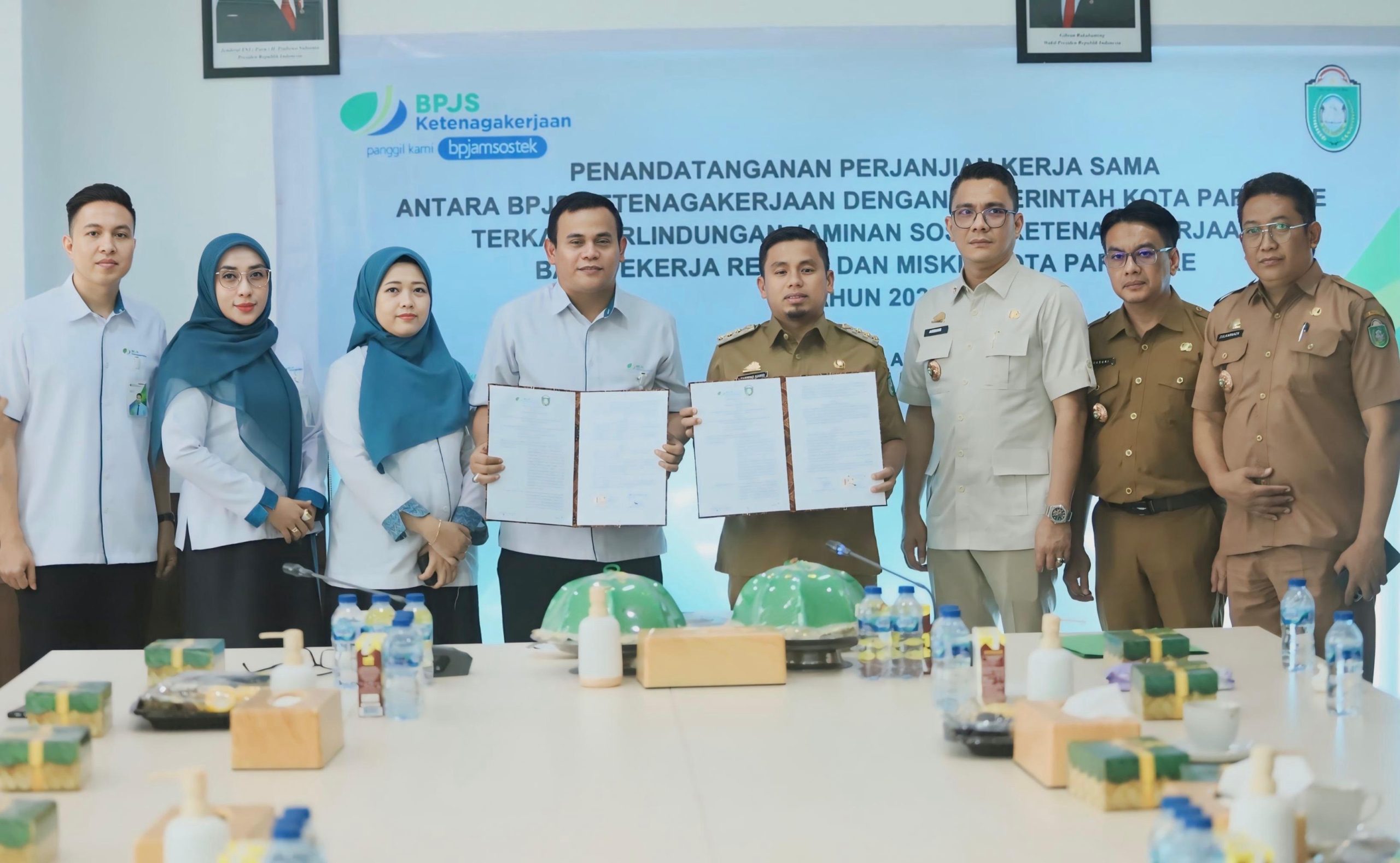 Tasming Hamid Teken Kerja Sama dengan BPJS Ketenagakerjaan untuk Lindungi Pekerja Rentan Parepare